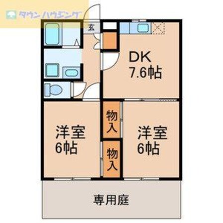 クレスト市川の物件間取画像